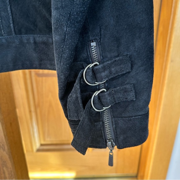 Neutral Zone genuine leather suede jacket coat size S - Picture 5 of 9